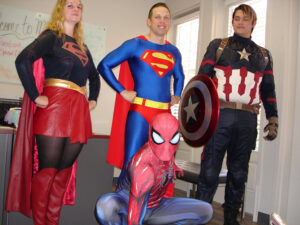 Read more about the article Super Visit By Superheroes